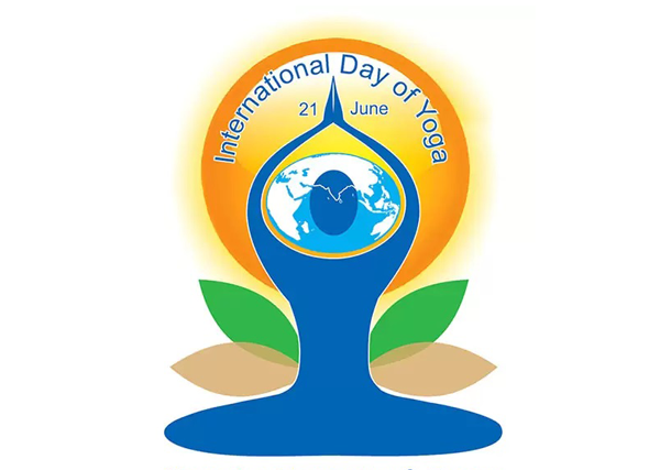 International Day of Yoga 2023 logo