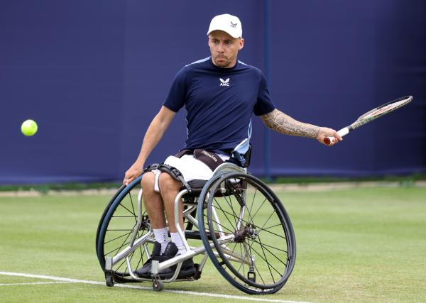 Andy Lapthorne - Wheelchair tennis athlete, mid return at Wimbledon 2023